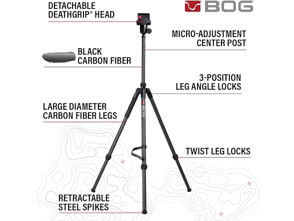 BOG DeathGrip Sherpa Hunting Tripod