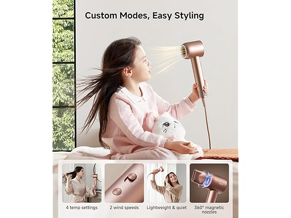 DREAME Hair Glory Combo High-Speed Hair Dryer