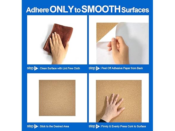 Corksidol Cork Board Tiles 12"x12"