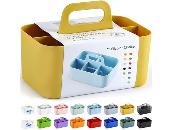 AOZITA Multiuse Caddy Organizer w/ Handle
