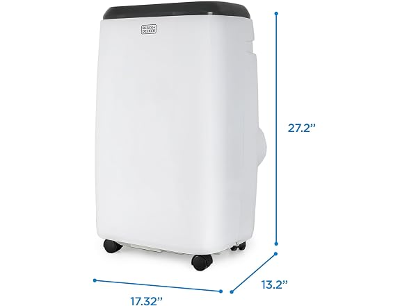 BLACK+DECKER BPT05WTBA 5000 BTU Portable AC