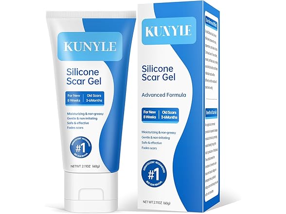 Kunyle BC521525100038 silicone scar gel
