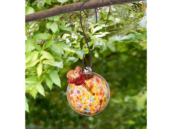 Red Carpet Hummingbird Feeder Multicolor