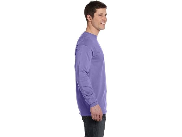 Comfort Colors Men (XL) Adult Long Tee Violet