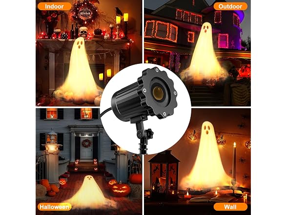Nagudenfo Waterproof Ghost Projector