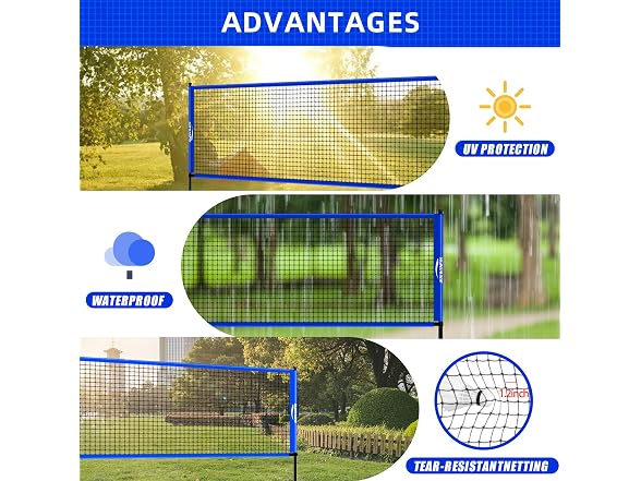 AUEWXNFYH Portable Badminton Set