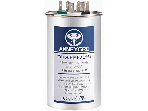 IWUDSAY Dual Run Start Ac Capacitor