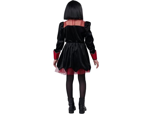 California Costumes, Girls' Gothic Vampiress Dress, Size S