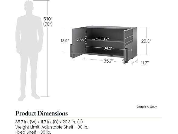 Systembuild Evolution Shelby 2 Door Garage Wall Cabinet
