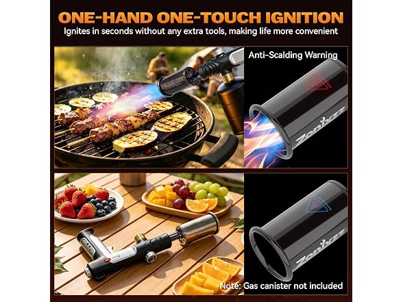 Zonixzz Propane Torch Black