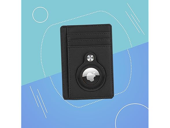 Generic AirTag Wallet Genuine Leather