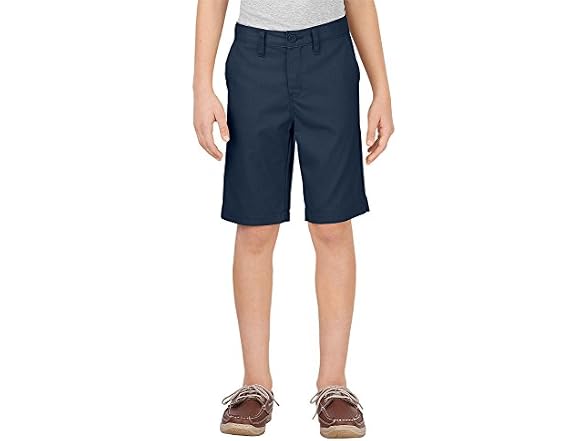 Dickies Boys (10) Slim Stretch Flat Front Short