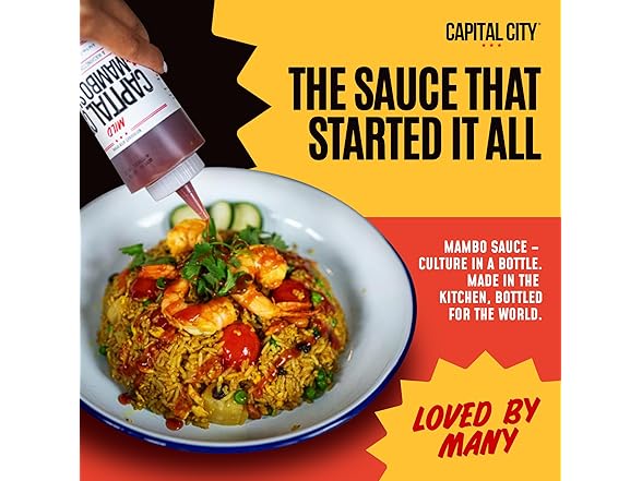 Capital City Mambo Sauce 12oz