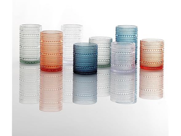 Fortessa Orbetto Outdoor Hobnail Plastic Drinkware