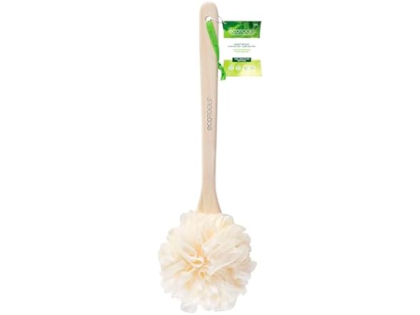 Bath Pouf with Handle