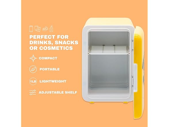 Peanuts - Mini Fridge (6 Cans, Snoopy Puffer)