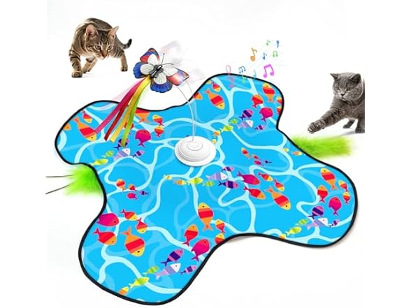 Tlaijiang Touch Activated Cat Toy