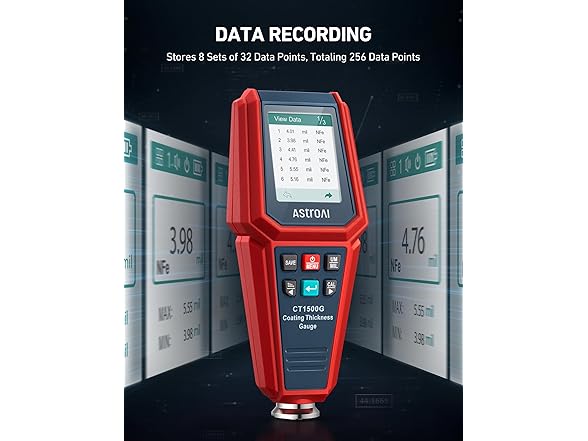 AstroAI CT1500G AstroAI Paint Thickness Gauge for Car 