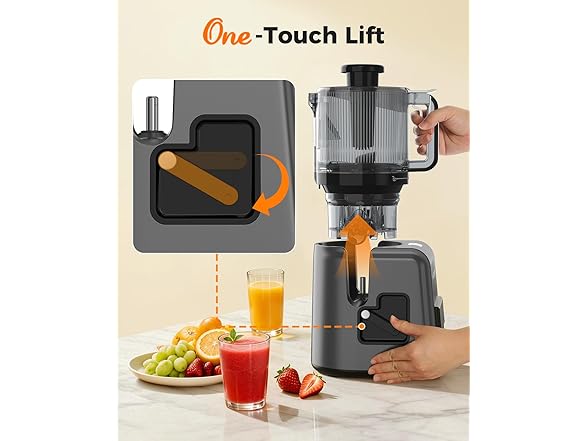Cold press juicer