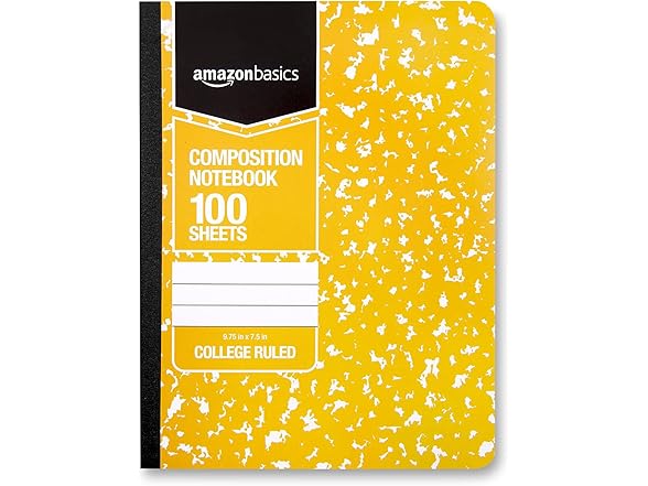 Amazon Basics Amazon Basics College Ruled Composition