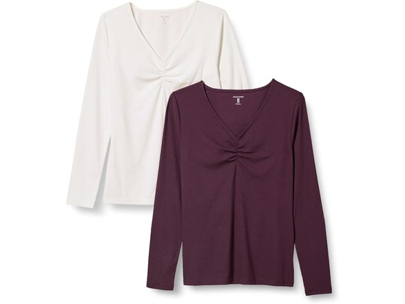 Burgundy/Eggshell White