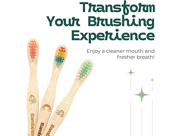 Bamboozle Kids Eco-Friendly Toothbrush
