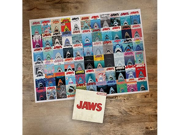 Aquarius Jaws 500 Piece Jigsaw Puzzle