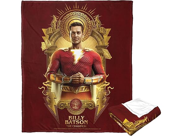Northwest DC Billy Batson Throw, 50"x60"
