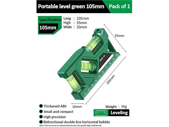 SVSBJMK AAP-Tool-303 Pocket Level Gauge