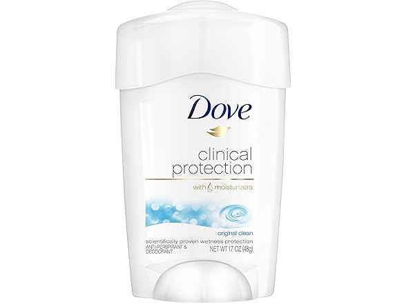 Dove Clinical Protection Deodorant Original 1.7oz
