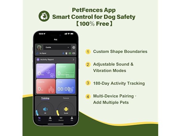 Lilyeel GPS Wireless Dog Fence System