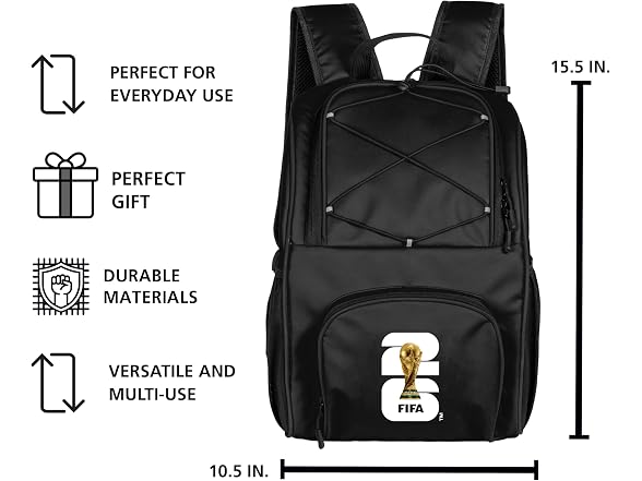 HONAV FIFA Logo 24 Can Backpack Cooler