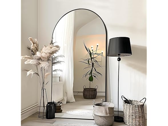 NicBex Oversized Full-Body Mirror, Large Arched