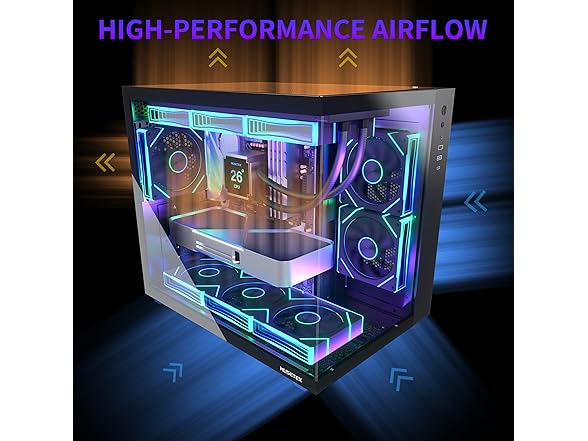 MUSETEX ATX PC Case Mid Tower