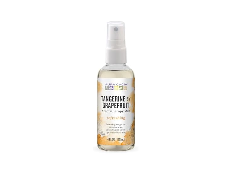 Aura Cacia Tangerine Grapefruit Mist 4oz