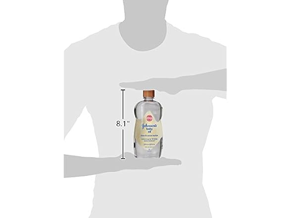 Johnsons Baby Oil Shea and Cocoa Butter 20 fl oz