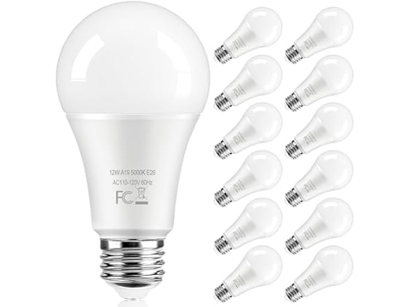 TOBUSA Dusk to Dawn Sensor Light Bulb Outdoor
