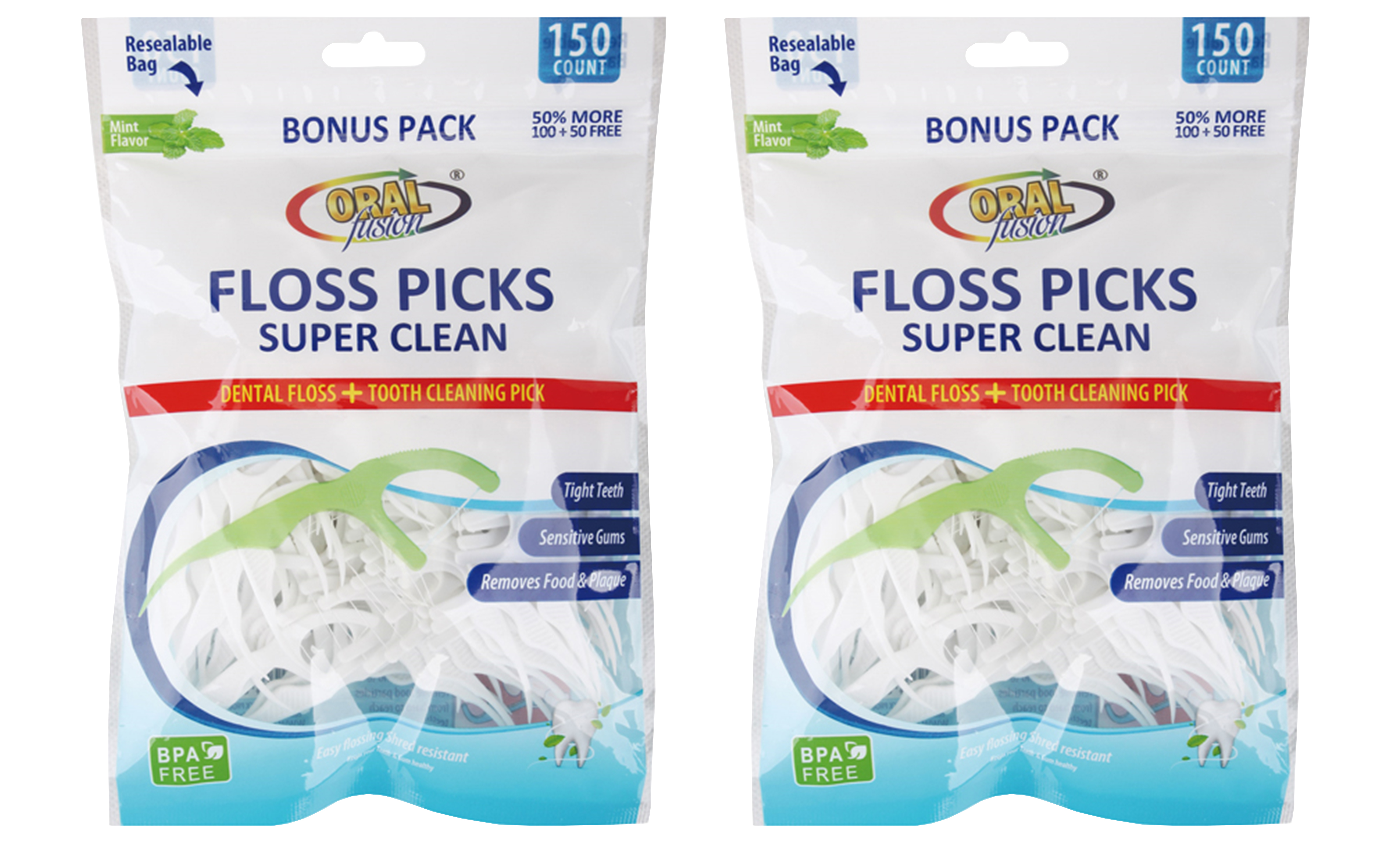 Multi Pack Super Clean Floss Picks - Gallery 11