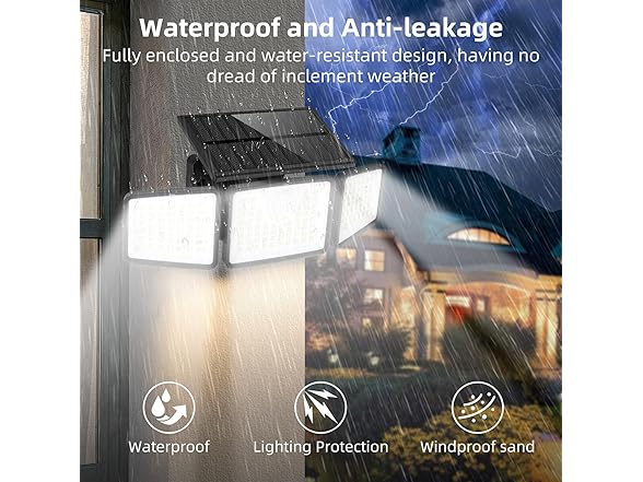 Daphino Outdoor Solar Motion Lights