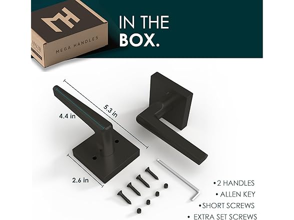 Mega Handles Schein Door Handles