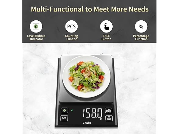 Vitafit 11lb Food Scale