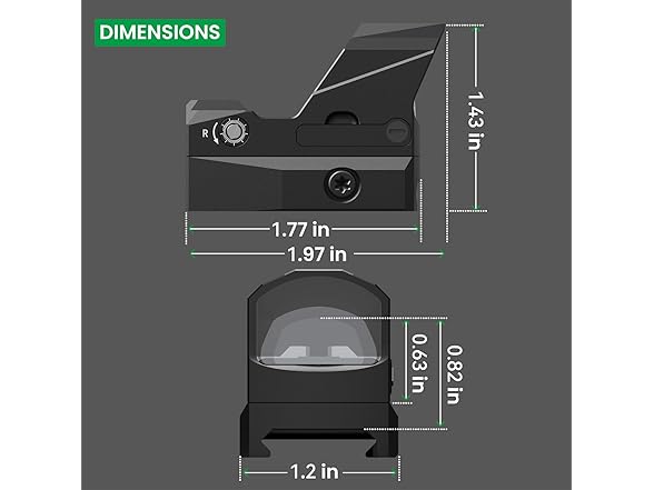 VOTATU PMD504-G Micro Green Dot Sight