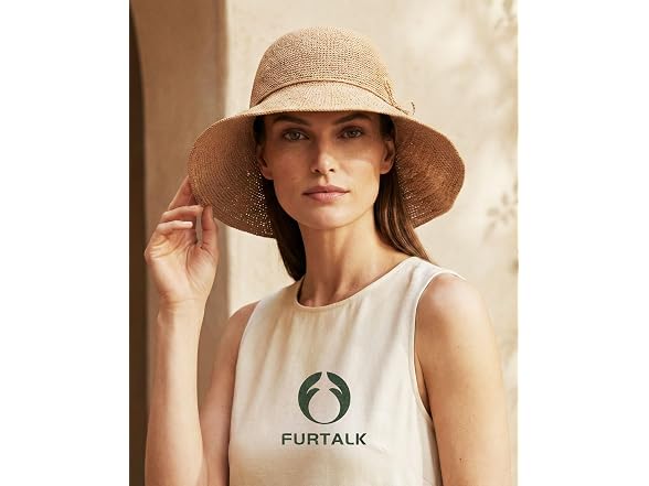 FURTALK Foldable Sun Hat Khaki