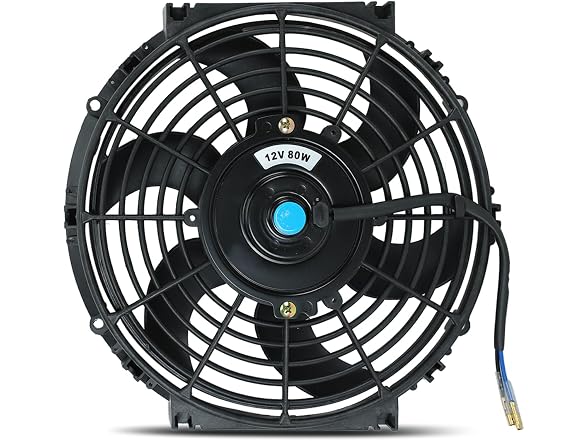 BETTERCLOUD Universal 10 inch Black Slim Fan Kit