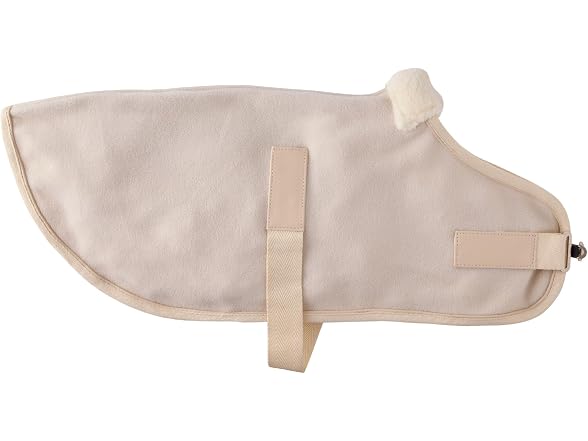 Pet Passion The Polar Fleece Coat, Almond Milk, L