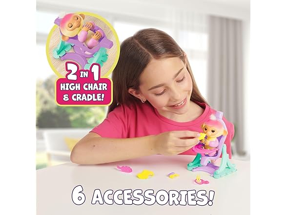 Fingerlings 2023 Interactive Baby Monkey Set