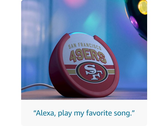 (NEW) Amazon Echo Pop | San Francisco 49ers