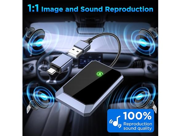 Aswoema Android Auto Wireless Adapter