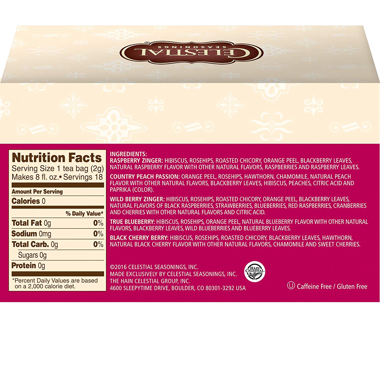 Celestial Seasonings Fruit Tea Sampler - Gallery 7