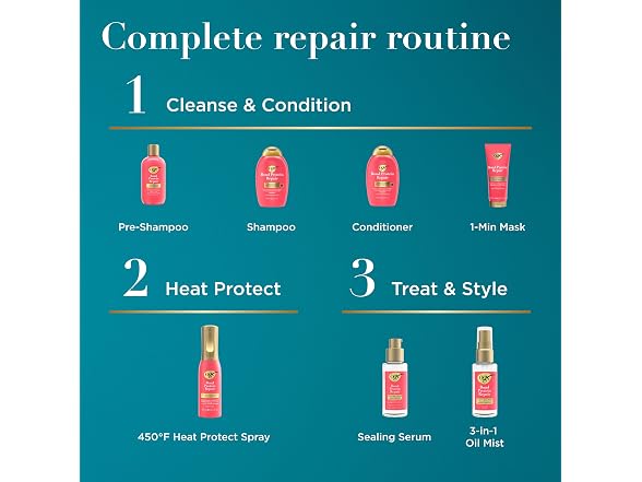 OGX Bond Protein Repair Heat Spray 6.5oz